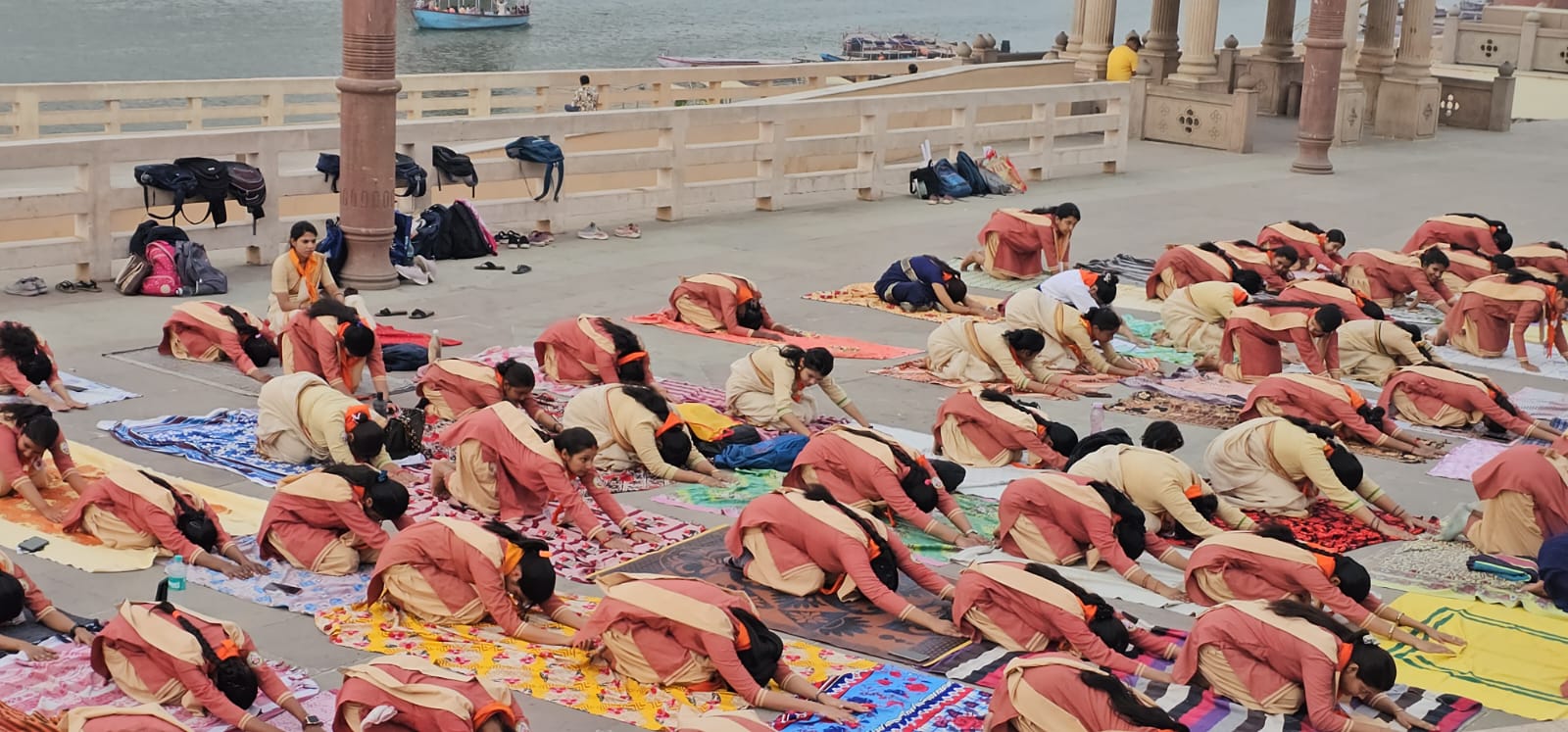 	B.Ed. SCOOUTS GUIIDE EVENT (YOGA) AT NAMO GHAT ..... SUDHAKAR MAHILA P.G. COLLEGE